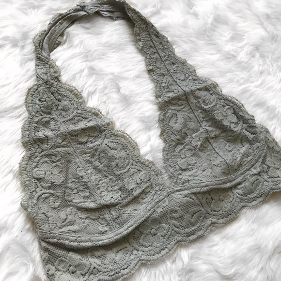 Sasha Halter Bralette - Sage (PLUS) - Picture 2 of 5